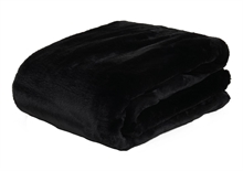 LS - LYALL FUR PLAID BLACK 180x140CM - p.59