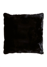 LS - LYALL FUR PILLOW BLACK 50X50CM - p.41