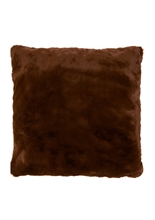 LS - LYALL FUR PILLOW BROWN 50X50CM - p.41