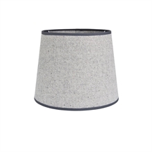 LS - OXFORD COTTON SHADE ROUND LIGHT GREY XL - p.281