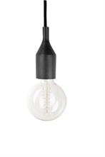 LS - SAUL HANGING LAMP ANTIQUE ZINC - p.282