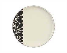 OK - SYCAMORE STRIPE DINNER PLATE BLACK