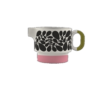 OK - SYCAMORE STRIPE MILK JUG PINK