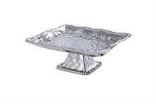 PB - Square Cake Stand - 27,9x27,9x12,7cm - VERONA