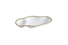 PB - 2-Section Serving Piece - 41,9x25,4x7,6cm - GOLDEN SALERNO