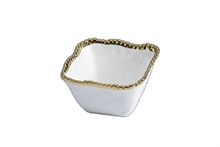 PB - Square Snack Bowl - 12,1x12,1x7cm - GOLDEN SALERNO