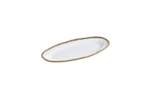 PB - Small Oval Serving Piece - 34,9x15,2x3,2cm - GOLDEN SALERNO