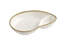 PB - 2-Section Serving Piece - 34,9x22,9x6,4cm - GOLDEN SALERNO