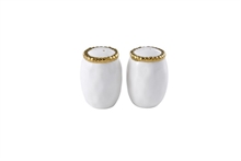 PB - Salt & Pepper Shakers - 6,4x6,4x8,3cm - GOLDEN SALERNO