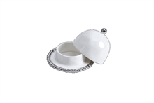 PB - Round Butter Dish - 9,5x9,5x7,6cm - SALERNO