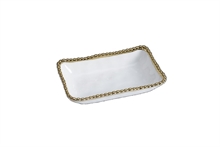 PB - Rectangular Dish - 17,8x10,8x3,2cm - GOLDEN SALERNO