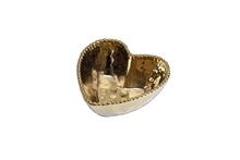 PB - Heart Bowl Gold - 14x14,6x6,4cm - LOVE IS IN THE AIR