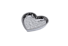 PB - Heart Dish Silver - 17,8x17,8x3,2cm - LOVE IS IN THE AIR