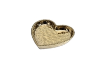 PB - Heart Dish Gold - 17,8x17,8x3,2cm - LOVE IS IN THE AIR