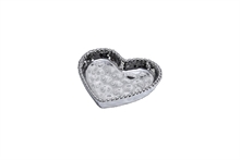 PB - Mini Heart Dish Silver - 10,2x10,2x1,9cm - LOVE IS IN THE AIR