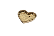 PB - Mini Heart Dish Gold - 10,2x10,2x1,9cm - LOVE IS IN THE AIR