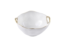 PB - Large Bowl - 26,7x24,1x12,7cm - GOLDEN HANDLES