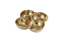 PB - 4-Section Bowl - 22,9x22,9x6,4cm - GOLDEN MILLENNIUM