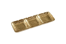 PB - 3-Section Serving Piece - 39,4x14x3,8cm - GOLDEN MILLENNIUM