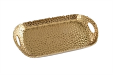 PB - Rectangular Tray with Handles - 48,3x29,2x7,6cm - GOLDEN MILLENNIUM