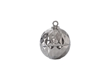 PB - Small Ornament Bowl, Silver - 10,2x10,2x12,7cm - FOR THE HOLIDAYS