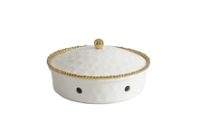PB - Round Chafing Dish - GOLDEN SALERNO