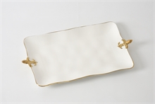 PB - Rectangular Platter - FLEUR DE LYS