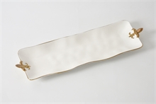 PB - Rectangular Serving Piece - FLEUR DE LYS