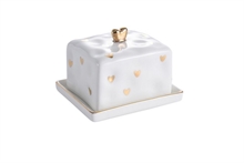 PB - Covered Butter Dish - 10,8x8,9x8,9cm - HEART TO HEART