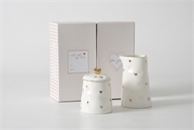 PB - Sugar Bowl & Creamer Set - HEART TO HEART
