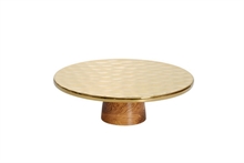 PB - Cake Stand - 29,8x29,8x10,2cm - MADERA