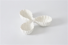 PB - 3 Section Server - 26,7x26,7x6,4cm - MASCALI BIANCA
