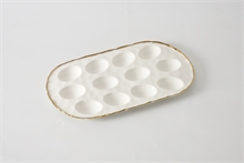 PB - Oval Deviled Egg Tray - PORTOFINO
