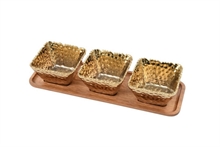 PB - Entertaining Set - 4Pc - 34,3x10,8x7,6cm - GOLDEN MILLENNIUM