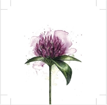 SGN - paper napkin lunch  clover flower - 16,5x16,5cm