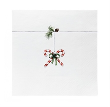 S&ouml;gne Napkin Lunch December Polka Dot