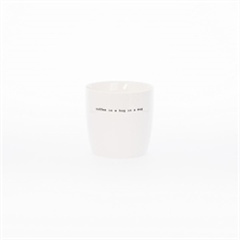 SGN - mug white coffee is a hug in a mug - 9x9cm - 300 ml