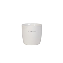SGN - sogne mug white   my cup of tea - 9x9cm - 300 ml