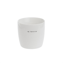 SGN - mug white  my favourite - 9x9cm - 300 ml