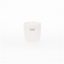 SGN - mug  white busy doing nothing - 9x9cm - 300 ml