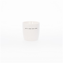SGN - mug white you`ll never walk alone - 9x9cm - 300 ml