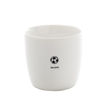 SGN - mug white soccer and coffee - 9x9cm - 300 ml