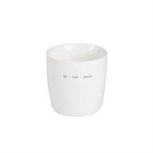 SGN - mug Du icht - passt - 9x9cm - 300 ml
