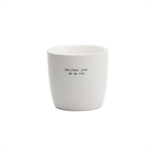 SGN - mug white meilleur jour de ma vie - 9x9cm - 300 ml