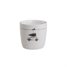 SGN - mug white christmas driving home - 9x9cm - 300 ml
