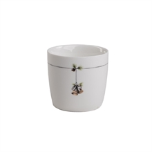 SGN - mug white christmas bells - 9x9cm - 300 ml