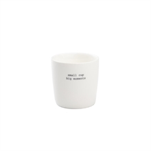 SGN - mug mini white Small cup, big moments - 100ml