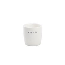 SGN - mug white mini a sip of joy - 100ml