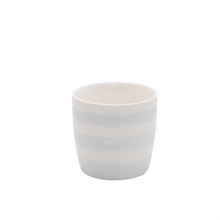 S&ouml;gne Mug White Stripes Light Blue