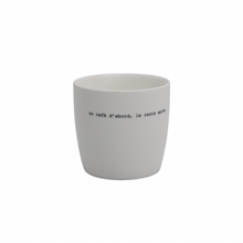 ''S&ouml;gne Mug ''''Un Caf&eacute; d'Abord, le Reste Apr&egrave;s'''' (French: Coffee First, the Rest A